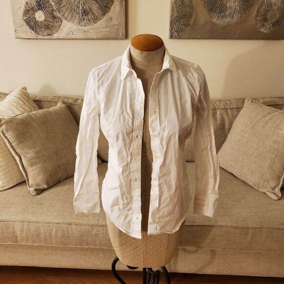 J. Crew x AG Slim Stretch Perfect Shirt - Picture 4 of 12
